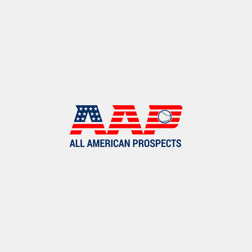 All American Prospects Baseball logo design! Design réalisé par XarXi