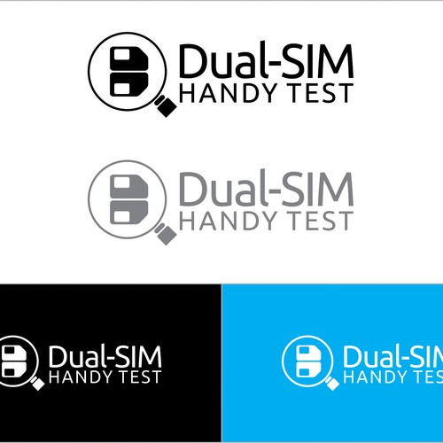 1 fresh logo for a website reviewing 2-SIM smartphones Design by XarXi