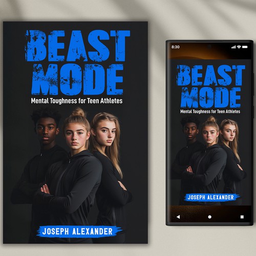 Beast Mode - Book cover design for teen mental toughness Design by Minimal Work