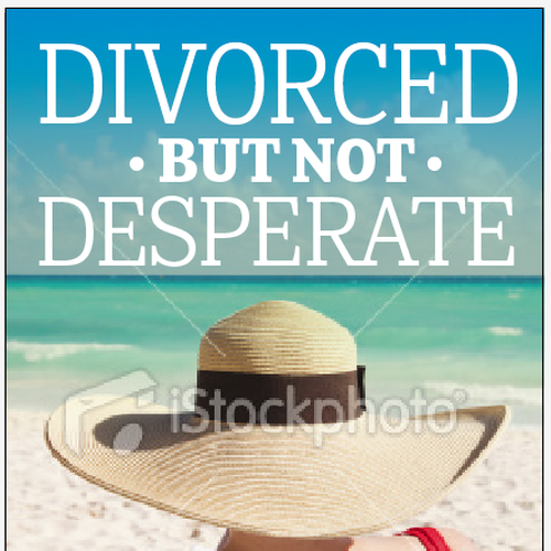 book or magazine cover for Divorced But Not Desperate Diseño de dejan.koki