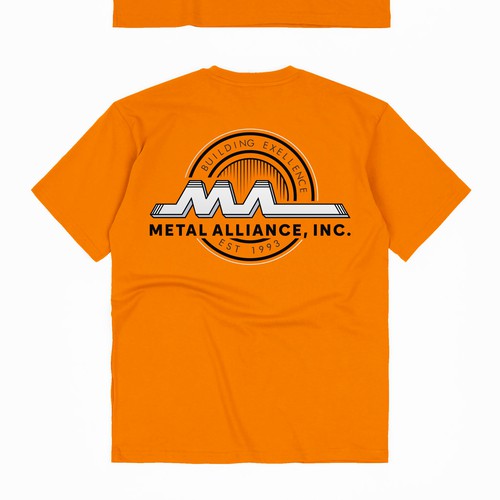 T-shirt design for high quality construction company Design by gunadika