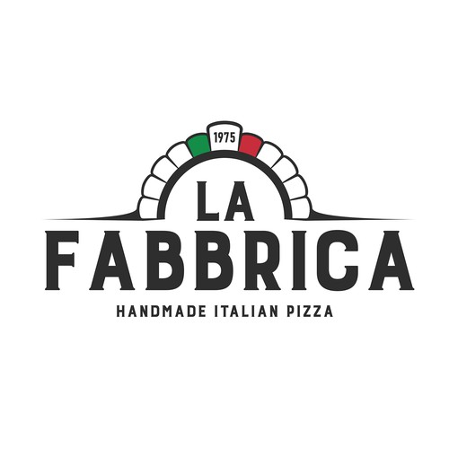 We need a powerful logo for our pizza production - La Fabbrica Design by Silviu Pruteanu