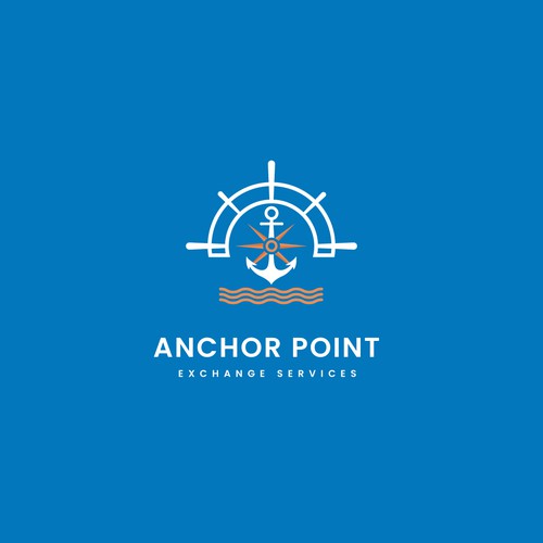Anchor Point Logo Design by B.MOHAMED AMINE