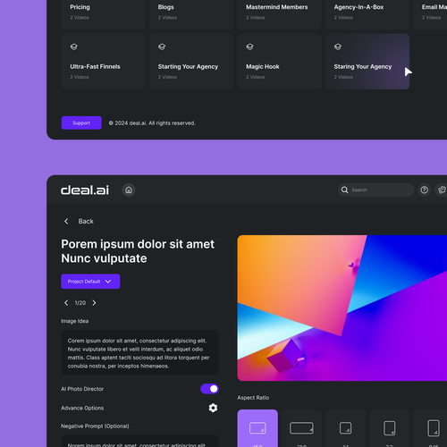 A nicer web app design Design by CatLogic