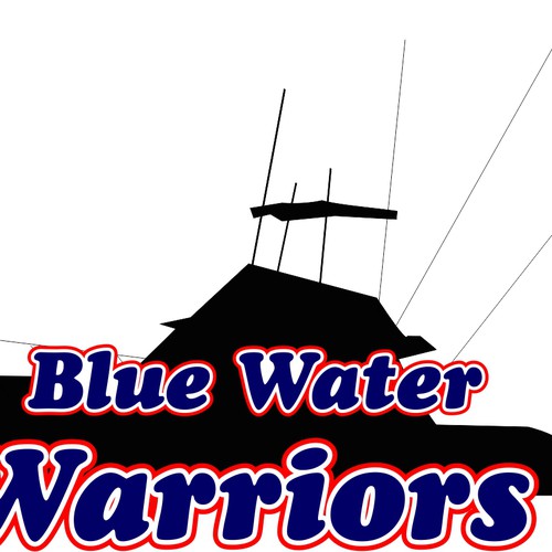 New logo wanted for Blue Water Warrior (the name of the organization), an American flag or red and white stripes with blue lette Réalisé par KiddosGraphicDesign