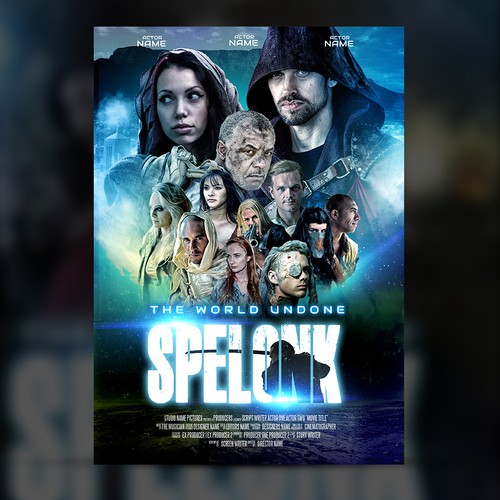 Poster for Apocalyptic sci fi film Design by EPH Design