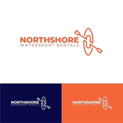 Kayak and Paddleboard Logo Contest Design by NigmaStudio