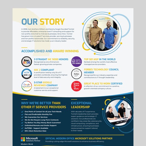 Twintel Service Advertisement Design by velvetmade