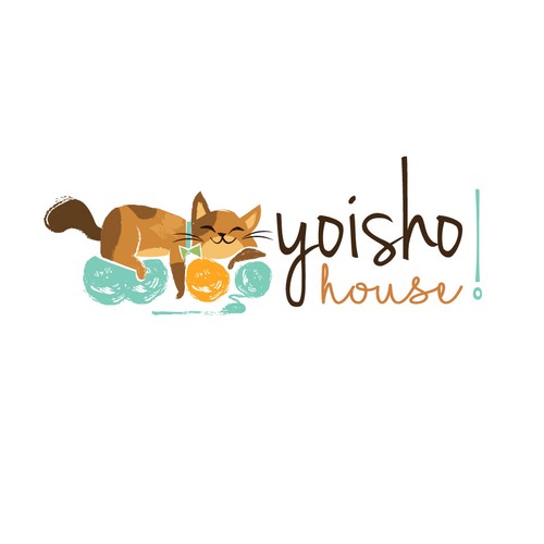 Cute, classy but playful cat logo for online toy & gift shop デザイン by lindalogo