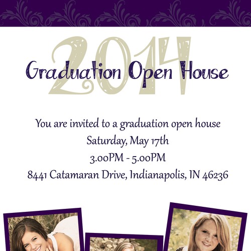 Graduation Open House Design von Graphix_Magic