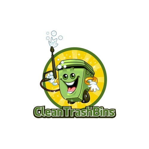 logo for Clean Trash Bins Design by dlight