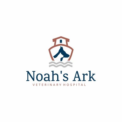 Veterinary Hospital Logo - NOHARK Design by Maxnik