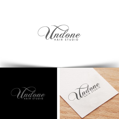 Luxury Hair Salon Logo and business card design Réalisé par Web Hub Solution