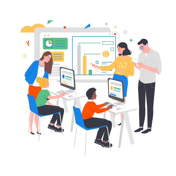 Online Education illustration