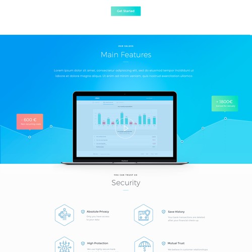 Web page design contest entry by Creative_David