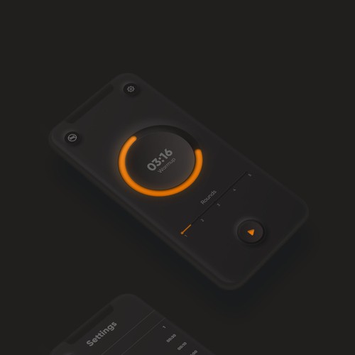 Redesign a popular fitness timer app Design by PixxelMedia