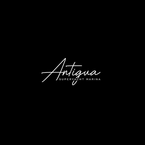 Logo for Antigua Superyacht Marina Design by apips