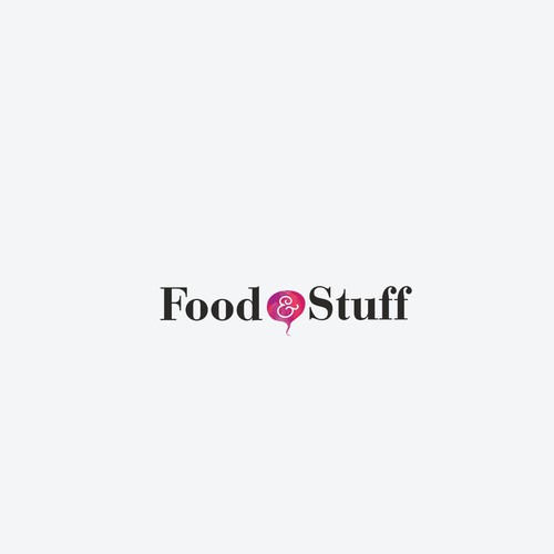 Design a logo for a place that sells food, and stuff: Food & Stuff Design réalisé par ∴ S O P H I Ē ∴