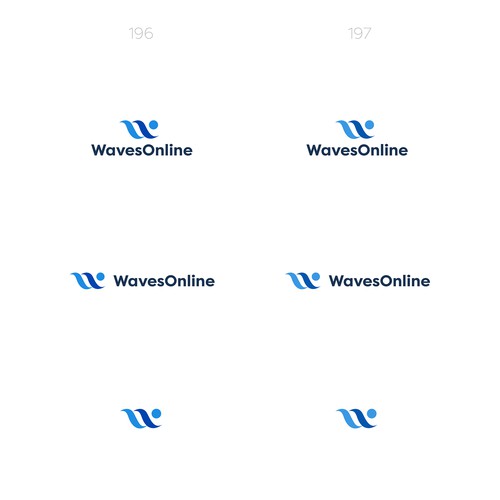 "Design a logo for a B2B online Cruise booking platform: WavesOnline" winning Logo design