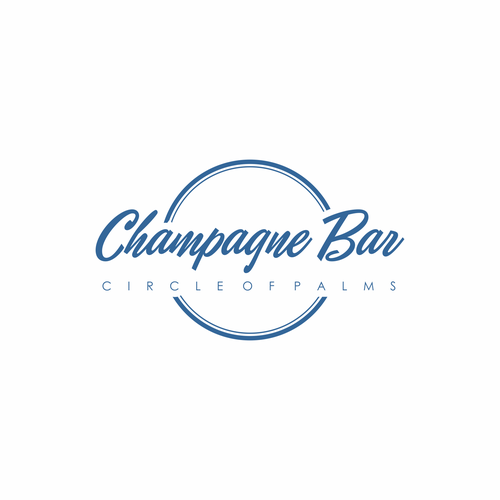 Luxury and modern Champagne Bar logo Design by PATIS