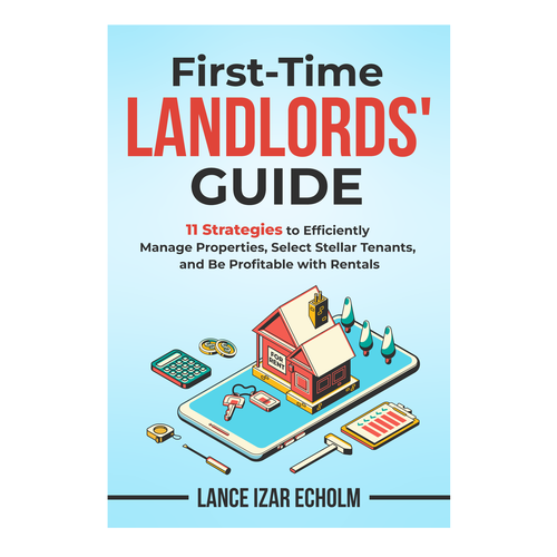 Design an attention-grabbing book cover for first-time landlords Design von LAYOUT.INC