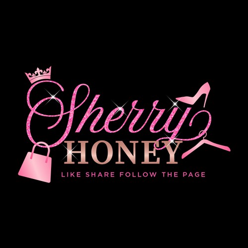 Sherry Honey clothing logo Design by Mi&Me