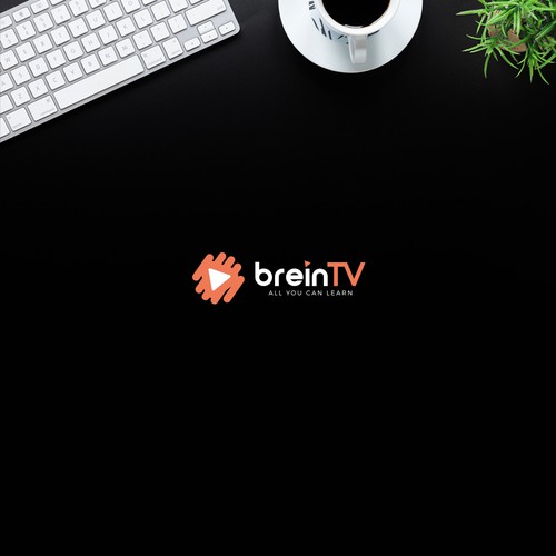 Brain TV - All you can learn (logo needed) Design by END™