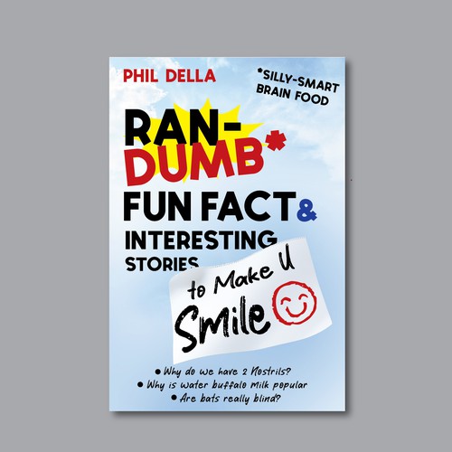 Ran-Dumb Fun Facts Book Cover Design by Desry