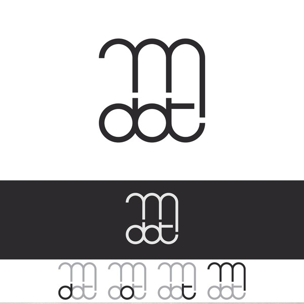 simple flat logo for fashion brand