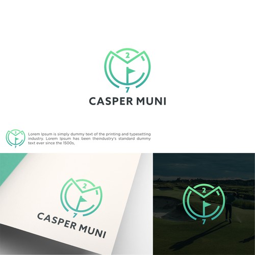 コンペ「Design an iconic symbol logo for our golf course」のデザイン by Musagraphic4さん 