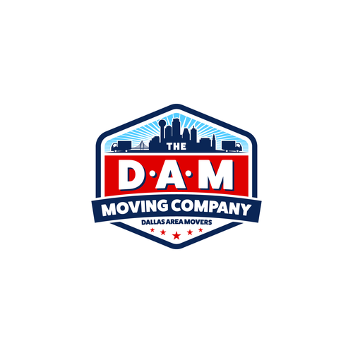 Diseño de Design a fun, high-quality logo for The DAM Moving Company de jagokandank