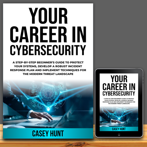 Book Cover Needed for Cybersecurity Book Design by Agel Studio