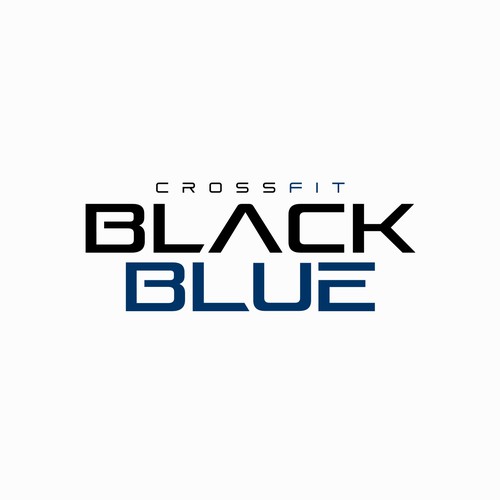 CrossFit Black & Blue -logo design Design by ham7