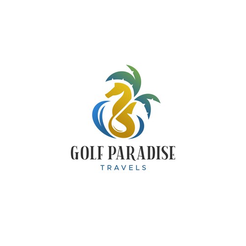 We need a logo that encourage trust and willingness to play GOLF in PARADISE Design by Mori Summer
