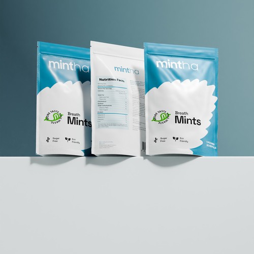 Upscale fresh breath mints pouch-ontwerp door Kulkicreatives