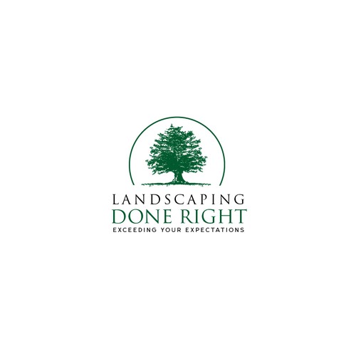 Searching for Clean, Indelible Logo for Landscaping Company Design by Arwen14