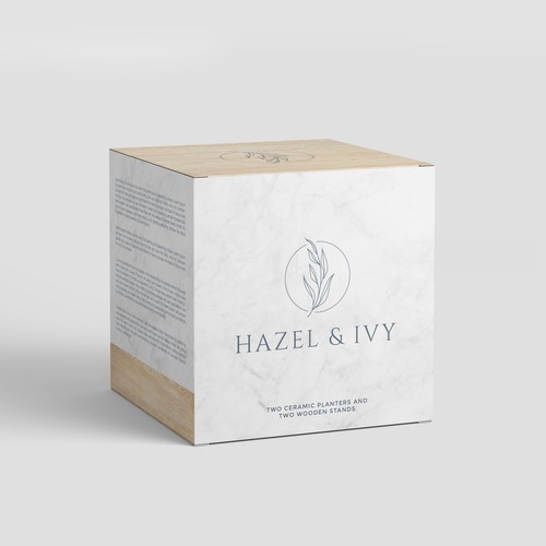 High end mid century modern planter and stand elegant box design Design by Rusmanhadi