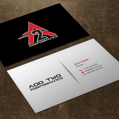 Professional Athlete Performance business card Design by Xclusive16
