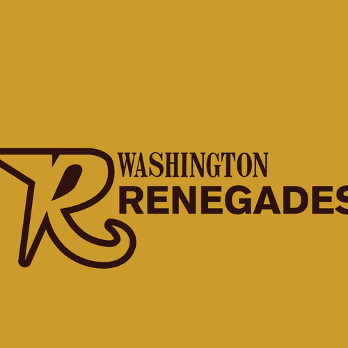 Community Contest: Rebrand the Washington Redskins  Design by green_design