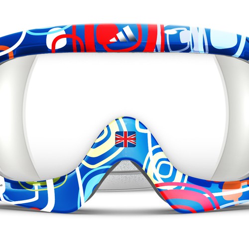 Design adidas goggles for Winter Olympics Ontwerp door cos66