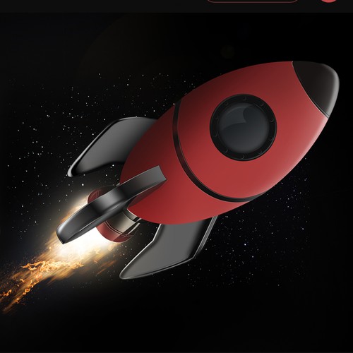 Modernized Rocket Graphics Design Branding Asset Design von nme2009