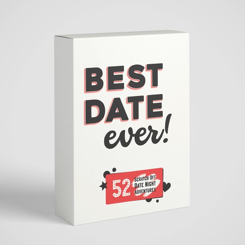 create a fun and eye-catching design for our date night idea box. Design by inaniel