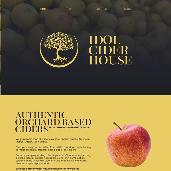 Cider website