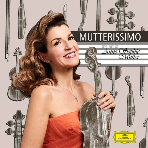 Illustrate the cover for Anne Sophie Mutter’s new album Ontwerp door Tânia Andrade