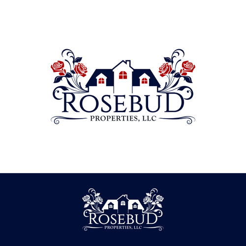 Designs Rosebud Properties Logo design contest