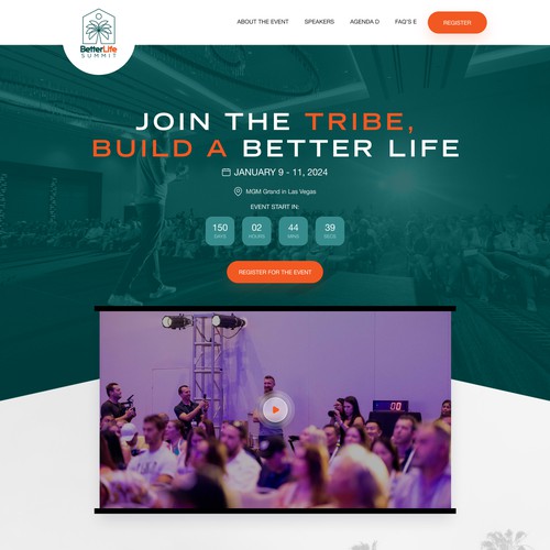 Event Website Design Needed! Design by Design illusion