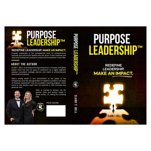 Purpose Leadership Book Cover Design by HRM_GRAPHICS