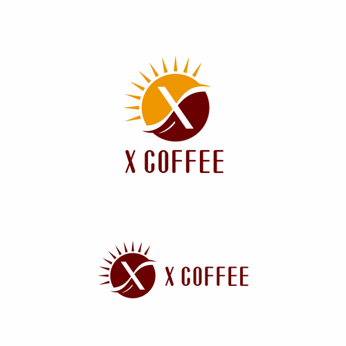 X COFFEE LOGO Diseño de c a r e t o ***