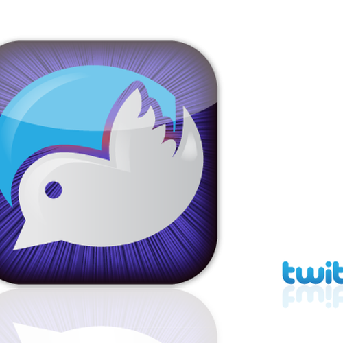 Create iOS App Icon for TwitChat™ for Twitter  Design by SK & Associates