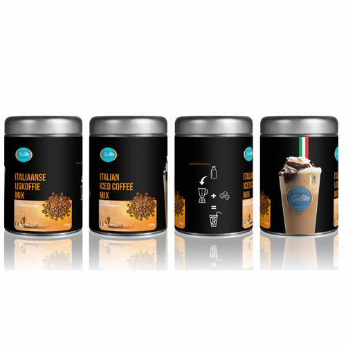 Designs | Italian Ice Coffee mix @ home Label | Product packaging contest